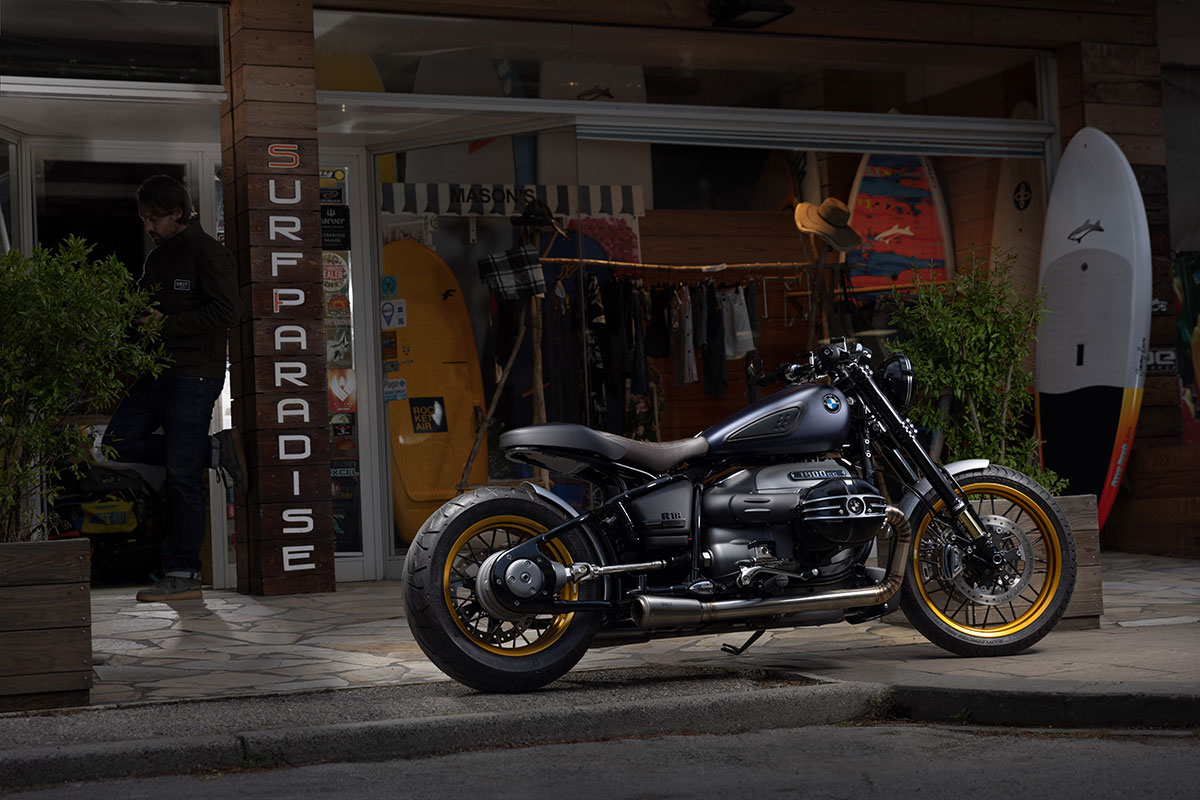 Kit Costruzione Moto BMW R18 Supermoto 508 Pezzi: Modello Tecnico 1:8 MOC Da Corsa, Regalo Per Adulti