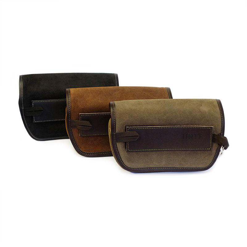 The Vintage Stuff Borsa Da Manubrio In Pelle Marrone – Borsa Da Sella Per Moto E Bici, Accessori Da Viaggio In Vera Pelle