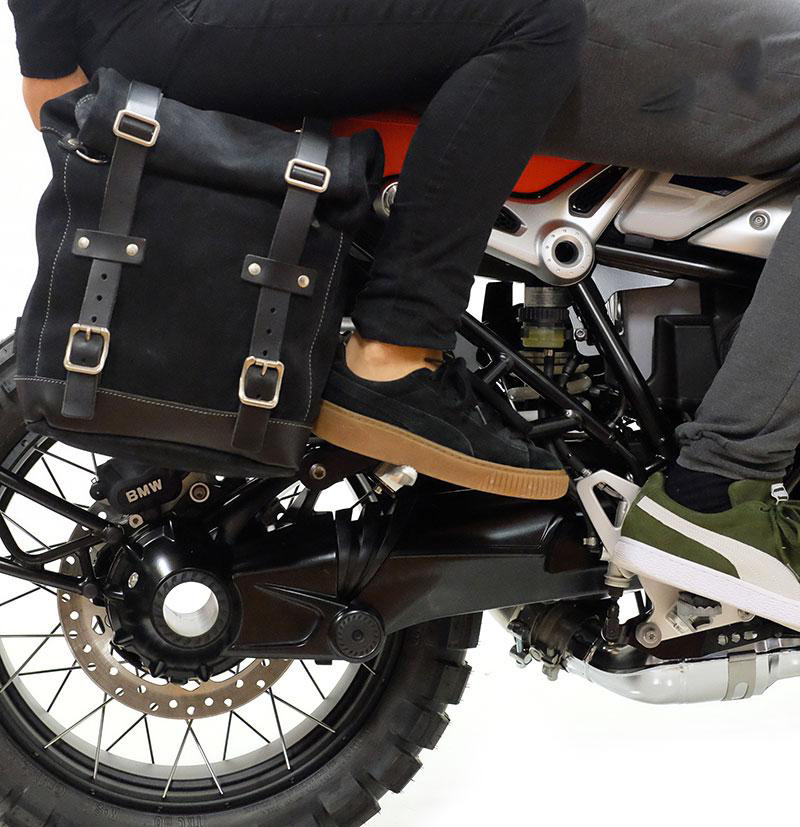 Borse Laterali Borse Bmw Ninet Due Borse Laterali In Crosta Di