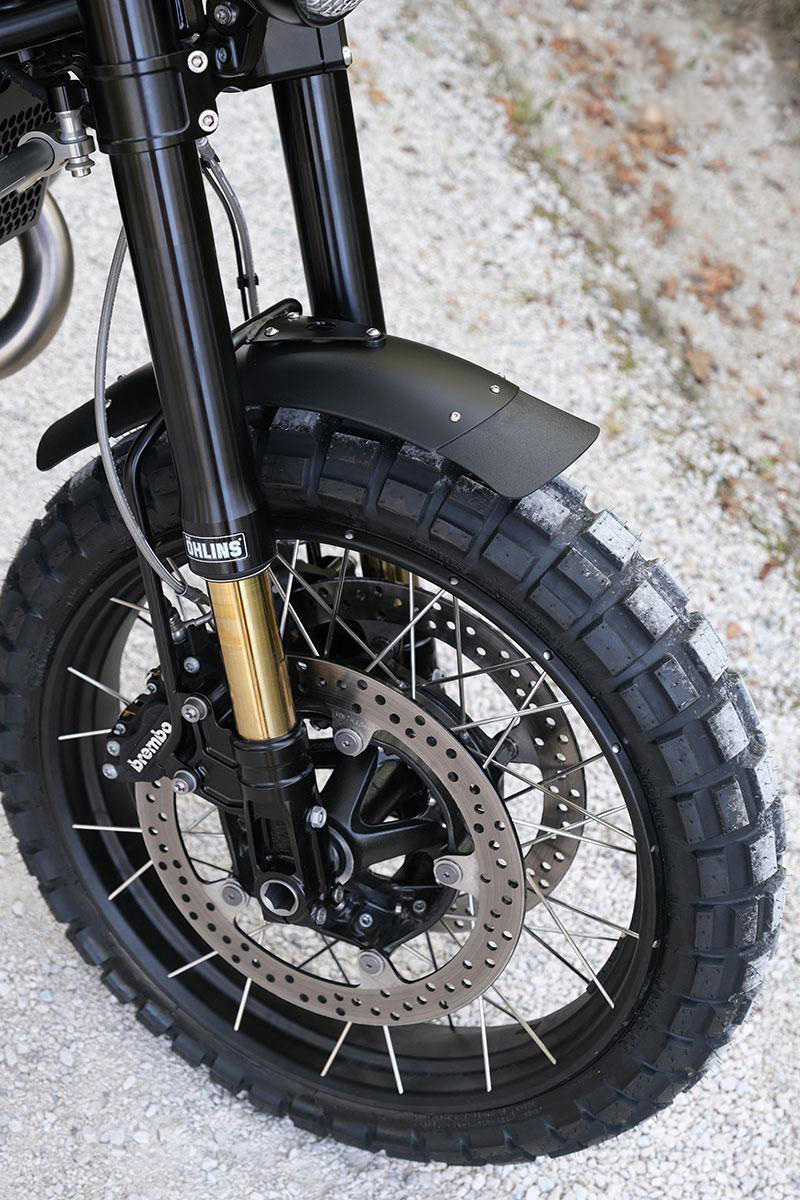 Parafango Anteriore A Lancia In Acciaio Inox Argento Per Harley Touring E Softail Classic - Compatibile FLSTN, FLSTC, FLHR (82-13) E Modelli Selezionati