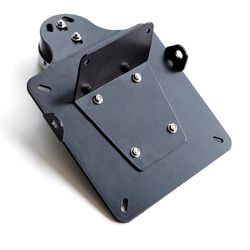 Altec Show-N-Go Supporto Targa Estraibile: Universale In Acciaio Inox E Polimero, Montaggio Facile