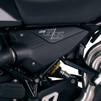 Adesivi di protezione neri per fianchetto originale BMW R12 G/S
