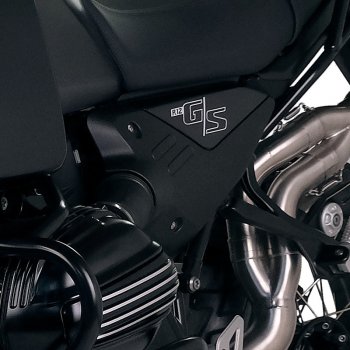 Adesivi di protezione neri per fianchetto originale BMW R12 G/S