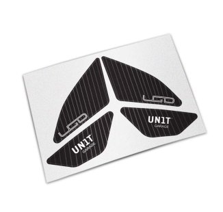 Adesivi protezione serbatoio +  fianchetti sottosella BMW F450GS