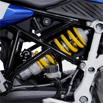 Ammortizzatore posteriore Öhlins S46DR1B, BMW F450GS 2026 in poi (Altezza Standard)