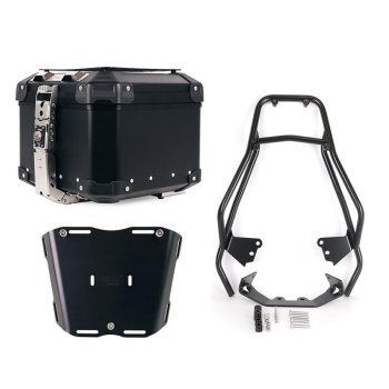 Bauletto Atlas in Alluminio 44L universale + Portapacchi con maniglie passeggero BMW F450GS