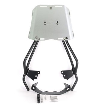 Bauletto Atlas in Alluminio 44L universale + Portapacchi con maniglie passeggero BMW F450GS