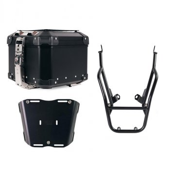 Bauletto Atlas in Alluminio 44L universale + Portapacchi con maniglie passeggero BMW F900GS