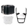 Bauletto Atlas in Alluminio 44L universale + Portapacchi posteriore con maniglie passeggero Triumph Street Scrambler 900 (2026 in poi)