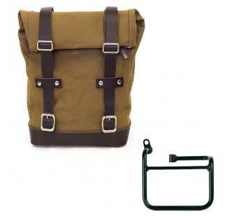 Borsa laterale Canvas 10L-14L + Telaio BMW CE 02 SX