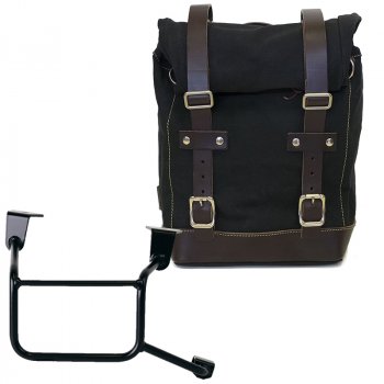 Borsa laterale Canvas 10L-14L + Telaio Honda CRF1100L Africa Twin & Adventure Sports (2024 in poi) DX
