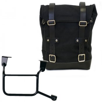 Borsa laterale Canvas 10L-14L + Telaio Honda CRF1100L Africa Twin & Adventure Sports (2024 in poi) DX