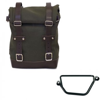 Borsa laterale Canvas 10L-14L + Telaio Honda GB350S SX