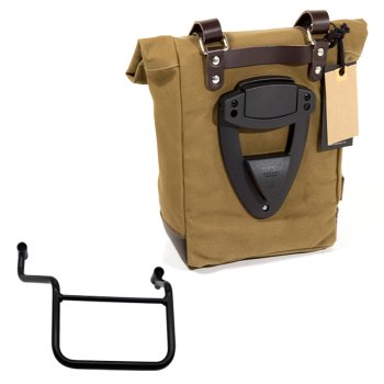 Borsa laterale Canvas 10L-14L + Telaio Honda Transalp 750 (2023 in poi) DX