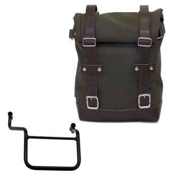 Borsa laterale Canvas 10L-14L + Telaio Honda Transalp 750 (2023 in poi) DX
