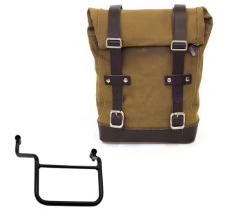 Borsa laterale Canvas 10L-14L + Telaio Honda Transalp 750 (2023 in poi) DX