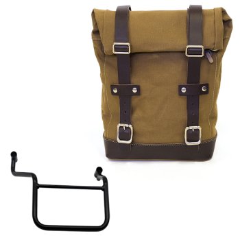 Borsa laterale Canvas 10L-14L + Telaio Honda Transalp 750 (2023 in poi) DX
