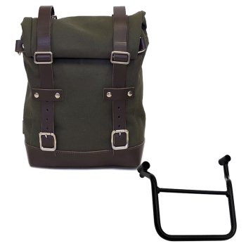 Borsa laterale Canvas 10L-14L + Telaio Honda Transalp 750 (2023 in poi) SX