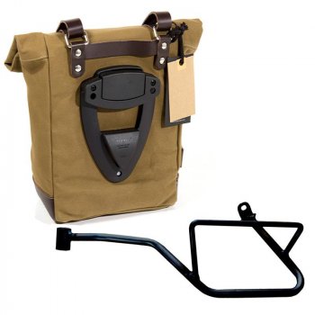 Borsa laterale Canvas 10L-14L + Telaio Moto Guzzi V7 EURO5 PLUS (2025 in poi) SX