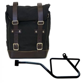 Borsa laterale Canvas 10L-14L + Telaio Moto Guzzi V7 EURO5 PLUS (2025 in poi) SX