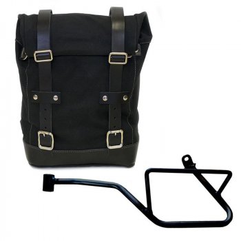 Borsa laterale Canvas 10L-14L + Telaio Moto Guzzi V7 EURO5 PLUS (2025 in poi) SX