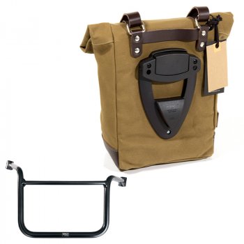 Borsa laterale Canvas 10L-14L + Telaio Moto Guzzi V85 TT (2024 in poi) DX