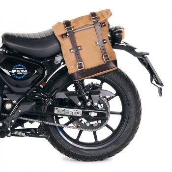 Borsa laterale Canvas 10L-14L + Telaio Royal Enfield Hunter 350 SX