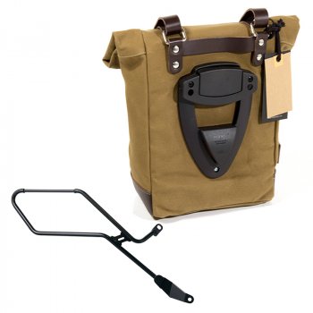 Borsa laterale Canvas 10L-14L + Telaio Triumph Bonneville Bobber DX