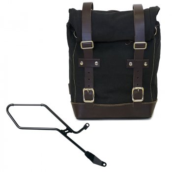 Borsa laterale Canvas 10L-14L + Telaio Triumph Bonneville Bobber DX