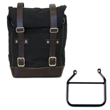 Borsa laterale Canvas 10L-14L + Telaio Triumph Speed 400 & Scrambler 400 X SX