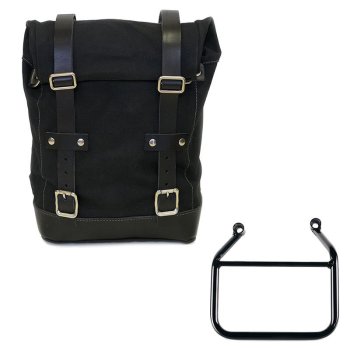 Borsa laterale Canvas 10L-14L + Telaio Triumph Speed 400 & Scrambler 400 X SX