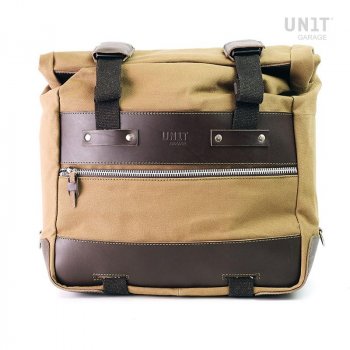 Borsa laterale Cult in Canvas 40L - 50L + Piastra in Alluminio