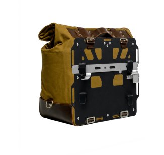 Borsa laterale Cult in Canvas 40L - 50L + Piastra in Alluminio destra BMW R1300GS ADV