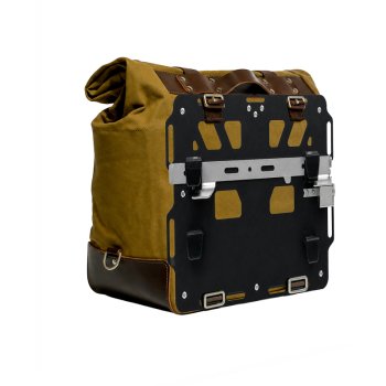 Borsa laterale Cult in Canvas 40L - 50L + Piastra in Alluminio destra BMW R1300GS ADV