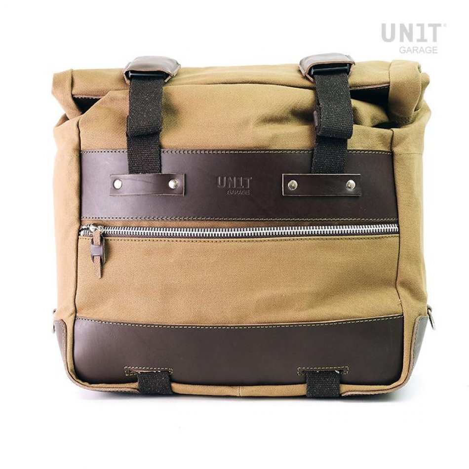 Borsa laterale Cult in Canvas 40L - 50L + Piastra in Alluminio