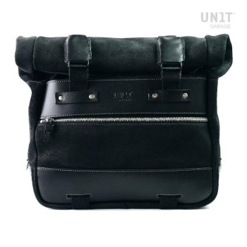 Borsa laterale Cult in Crosta di cuoio 40L - 50L + Piastra in Alluminio