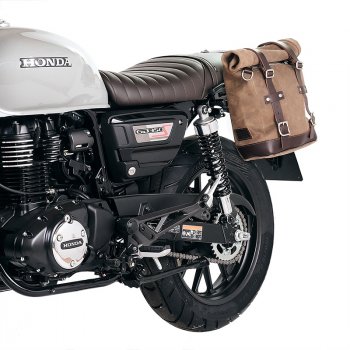 Borsa laterale in Crosta di Cuoio 10L-14L + Telaio Honda GB350S SX