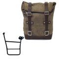 Borsa laterale in Crosta di Cuoio 10L-14L + Telaio KTM 1290/1390 Super Adventure S-R DX