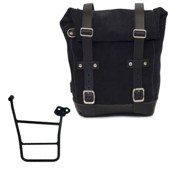 Borsa laterale in Crosta di Cuoio 10L-14L + Telaio KTM 1290/1390 Super Adventure S-R DX