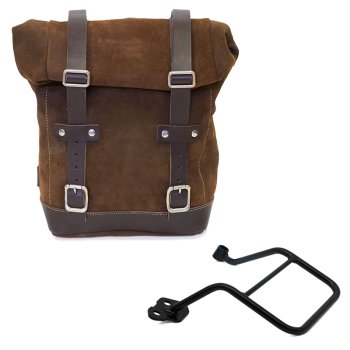 Borsa laterale in Crosta di Cuoio 10L-14L + Telaio KTM 1290/1390 Super Adventure S-R SX