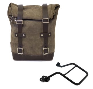 Borsa laterale in Crosta di Cuoio 10L-14L + Telaio KTM 1290/1390 Super Adventure S-R SX