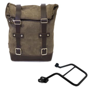 Borsa laterale in Crosta di Cuoio 10L-14L + Telaio KTM 1290/1390 Super Adventure S-R SX