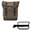 Borsa laterale in Crosta di Cuoio 10L-14L + Telaio Royal Enfield SX