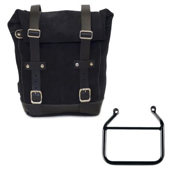 Borsa laterale in Crosta di Cuoio 10L-14L + Telaio Triumph Speed 400 & Scrambler 400 X SX