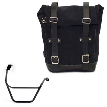 Borsa laterale in Crosta di Cuoio 10L-14L + Telaio Triumph Street Scrambler 900 (2026 in poi) DX