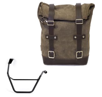 Borsa laterale in Crosta di Cuoio 10L-14L + Telaio Triumph Street Scrambler 900 (2026 in poi) DX