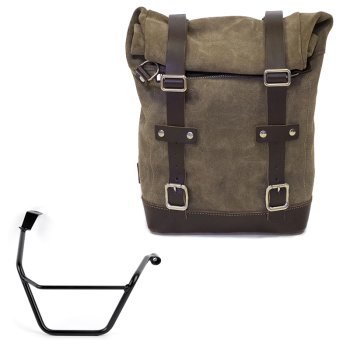 Borsa laterale in Crosta di Cuoio 10L-14L + Telaio Triumph Street Scrambler 900 (2026 in poi) DX