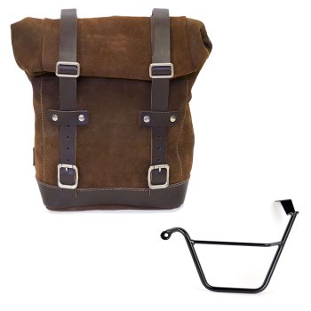 Borsa laterale in Crosta di Cuoio 10L-14L + Telaio Triumph Street Scrambler 900 (2026 in poi) SX