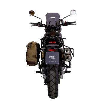 Borsa laterale in Crosta di Cuoio 10L-14L + Telaio Triumph Street Scrambler 900 (2026 in poi) SX