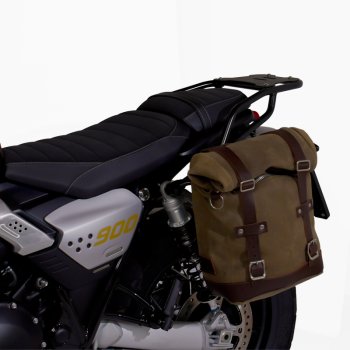 Borsa laterale in Crosta di Cuoio 10L-14L + Telaio Triumph Street Scrambler 900 (2026 in poi) SX